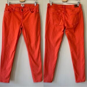 Fossil Coral Pink Red Skinny Jeans - Size: 30